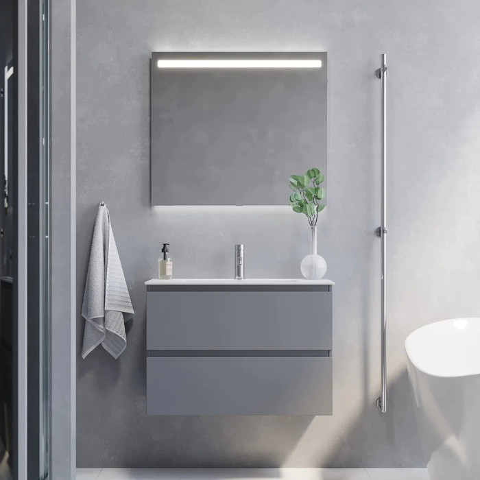 Sandshamn Slimline Bathroom Furniture, matt grey