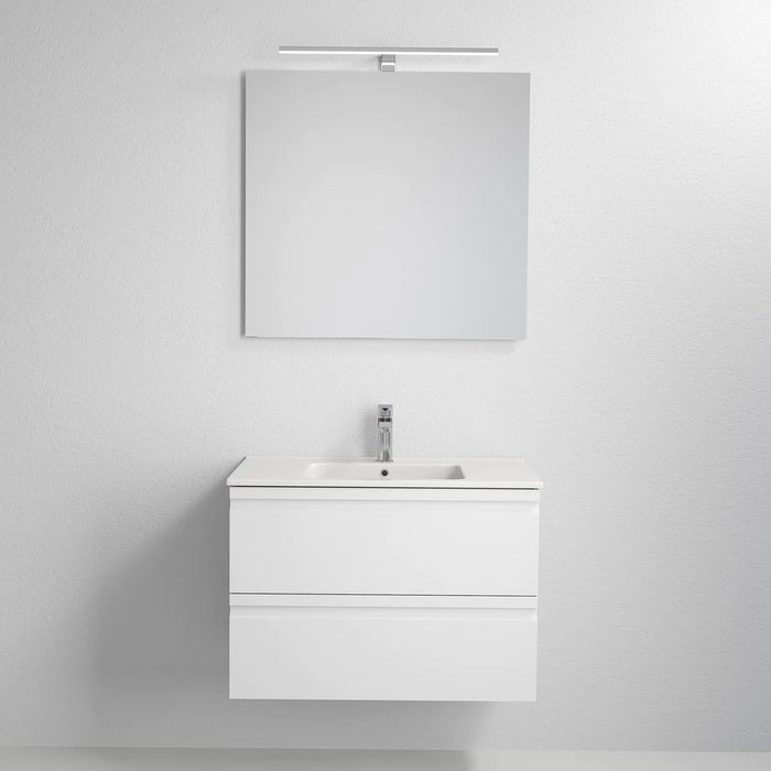 Klokkarvik Bathroom Furniture, matt white