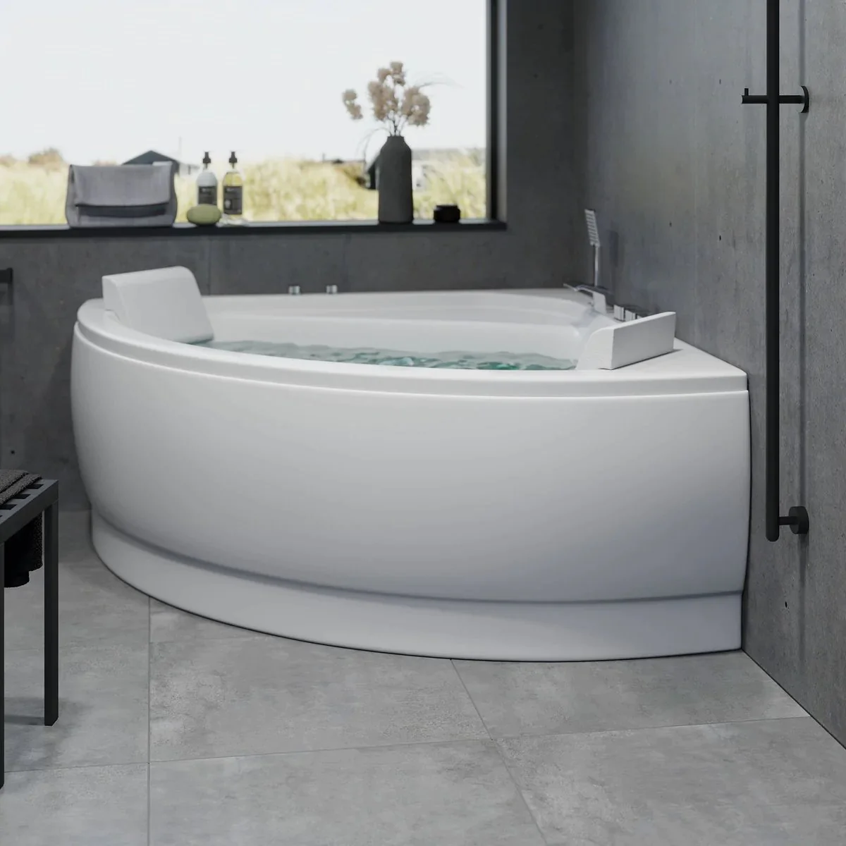 Ulstrup Massage Bathtub Hydro+Air