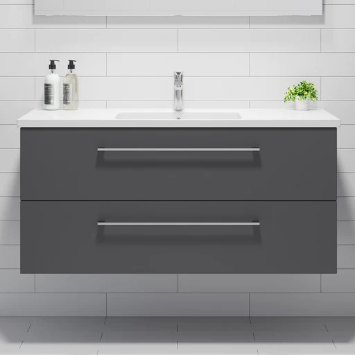 Melhus Bathroom Furniture, Anthracite grey