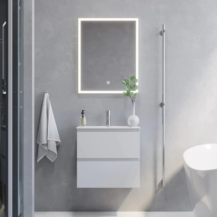 Sandshamn Slimline Bathroom Furniture, matt white