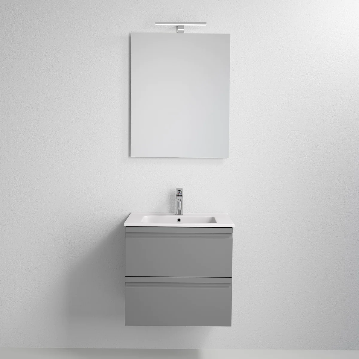 Klokkarvik Bathroom Furniture, matt grey