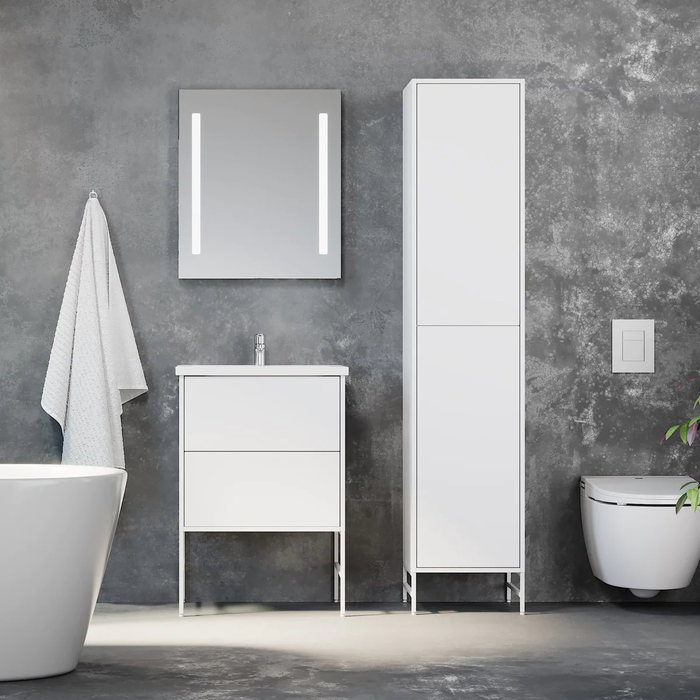 Marisletta Bathroom Furniture, matt white